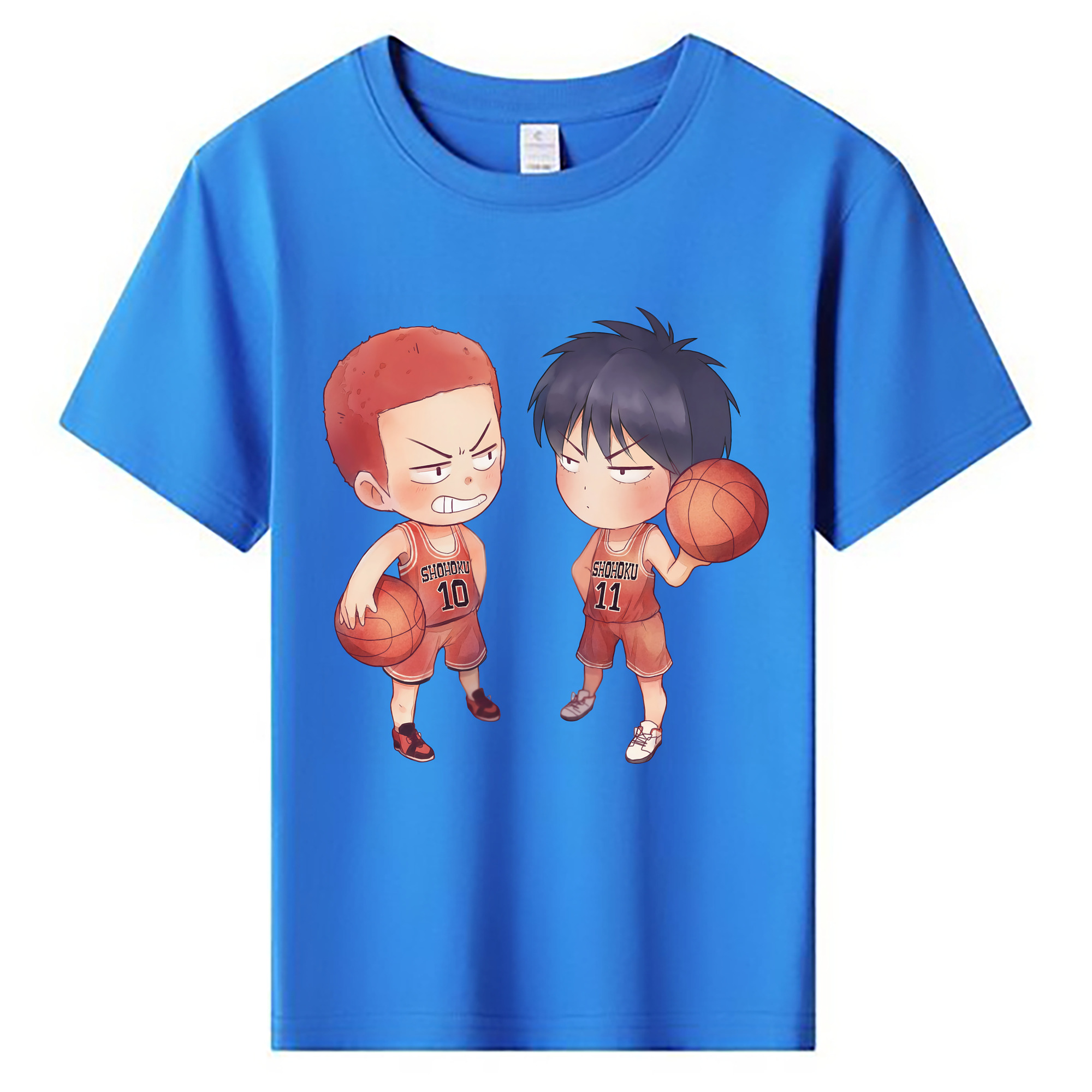 （画像用） SLAM DUNK／スラムダンク 綿100％キッズTシャツ（フロントプリント）
